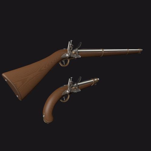 Cheap flintlock guns preview image