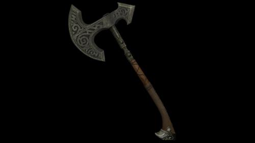 Lunar Steel Axe. preview image