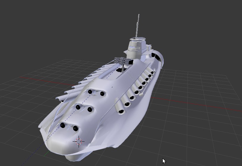 White Submarine preview image 3
