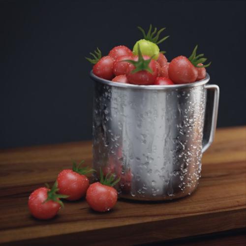 Cherry Tomatoes in Mug preview image