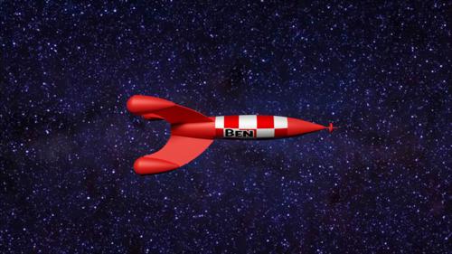 Tintin rocket preview image
