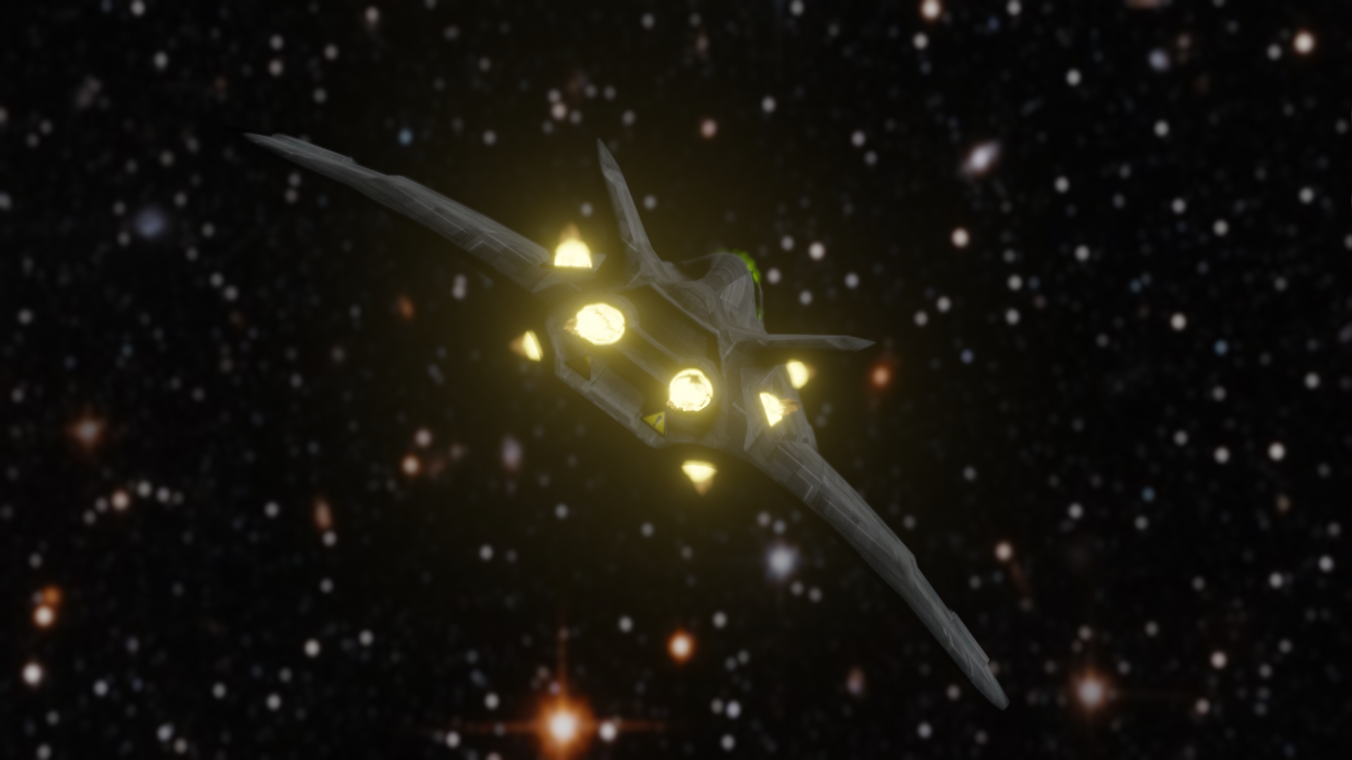 Small Sci-Fi Fighter preview image 2