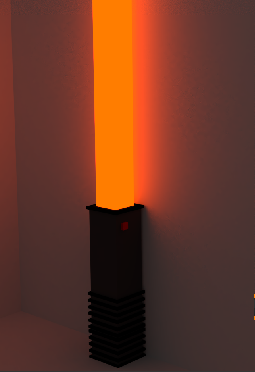 Minecraft Lightsaber (Cycles) preview image 1