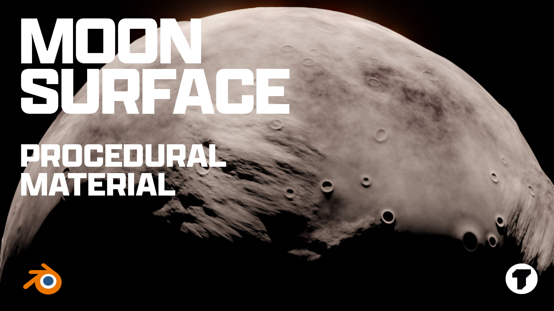 Moon Surface - Procedural Shader preview image 1