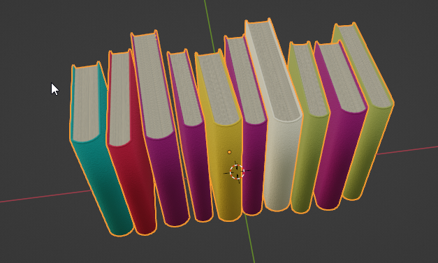 Generated Books (Geometry Nodes) preview image 1
