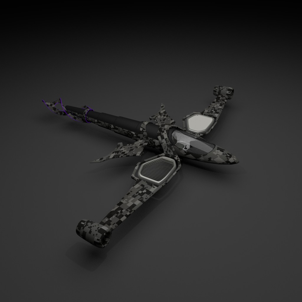 Futuristic plane preview image 4