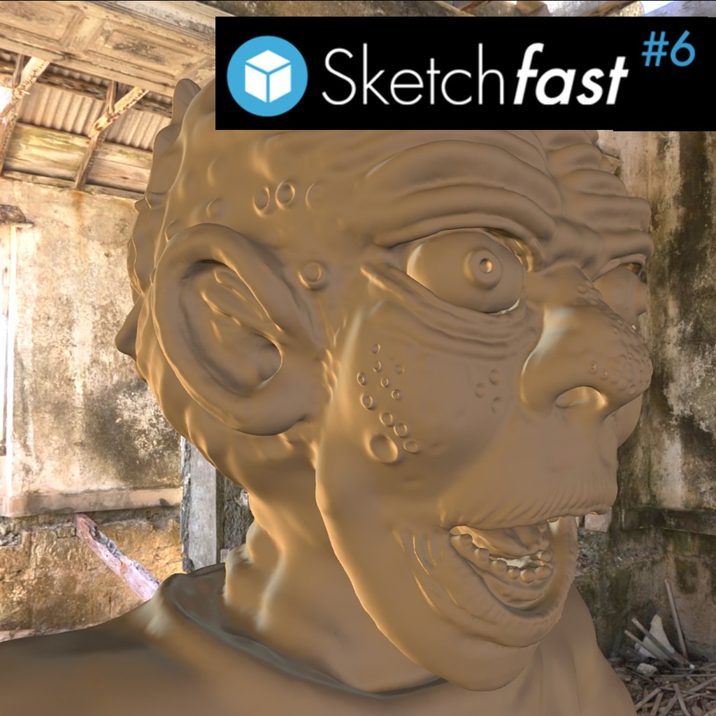 Sketchfast 6 Zombie preview image 2