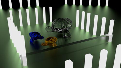 Cycles, dark Monkeys; Benchmark preview image