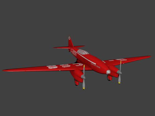 De Havilland D.H. 88   Comet preview image