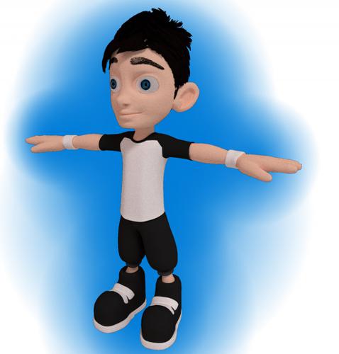 Cartoon teen Boy preview image
