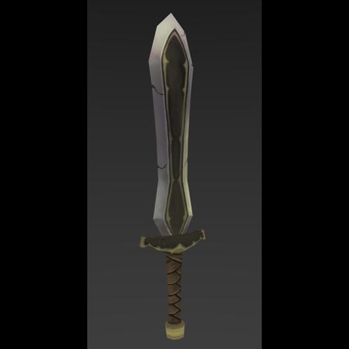 Low Poly Sword preview image