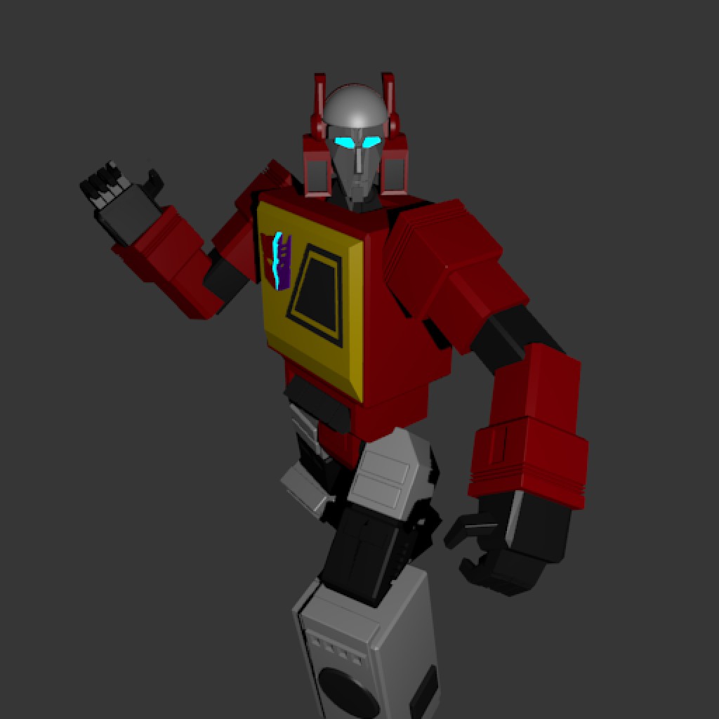 Transformers G1 Blaster preview image 2