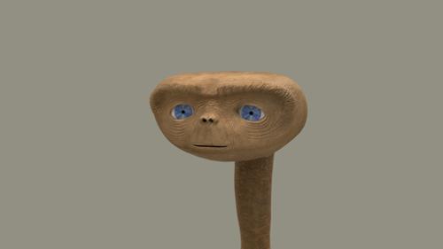 ET - a retopology sample preview image