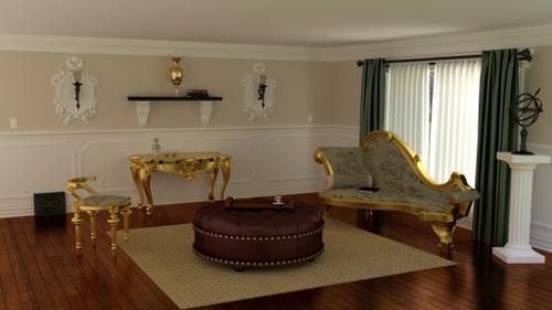 Living Room Populated. preview image