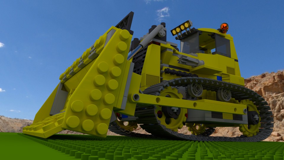 Building Block Bull Dozer preview image 1