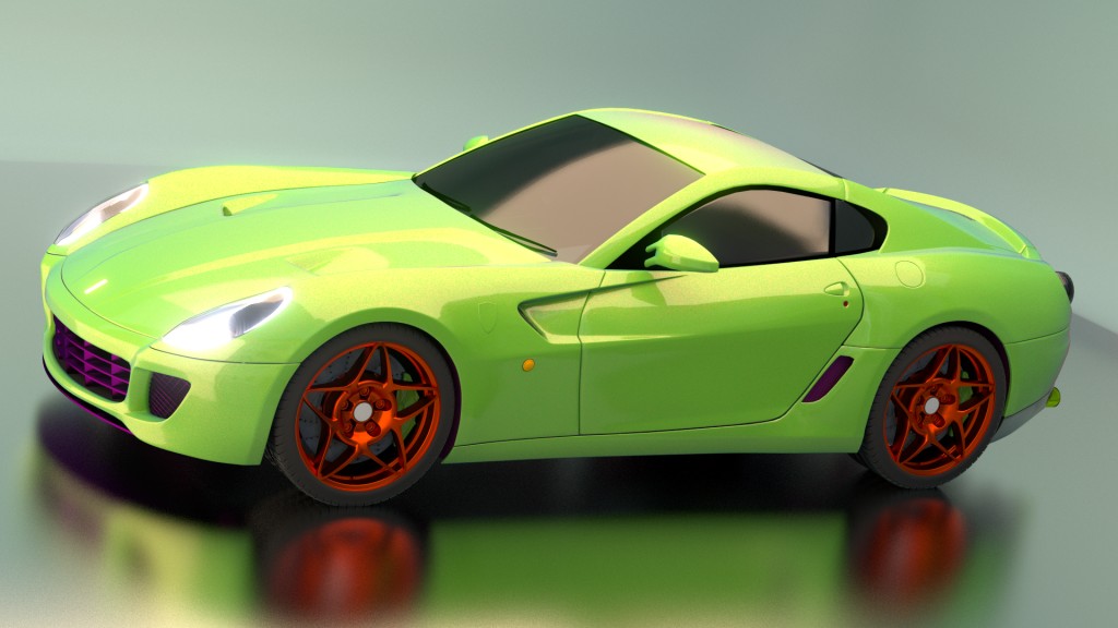 Speckled Car Paint - Cycles preview image 2