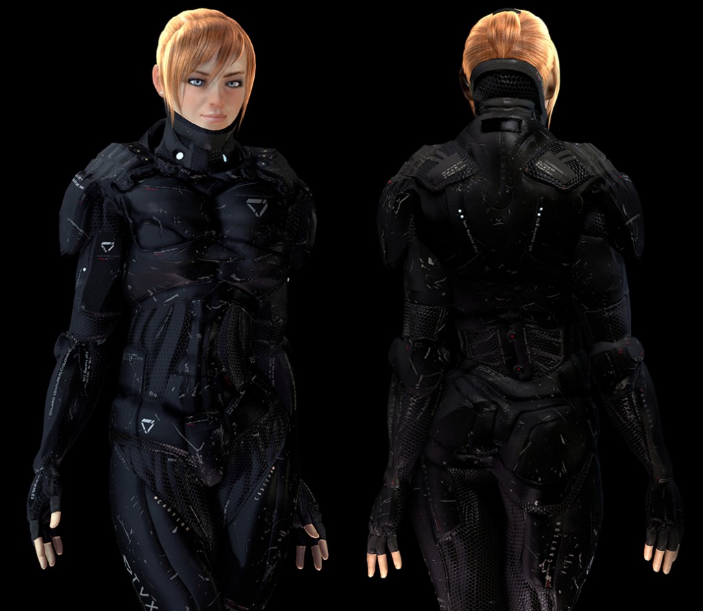 FemaleArmor FulRIG + Facial preview image 3