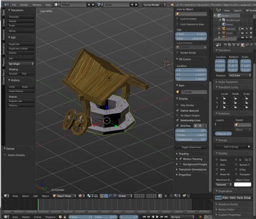 tbTheme - Dark harmonic Theme for Blender 2.70 preview image
