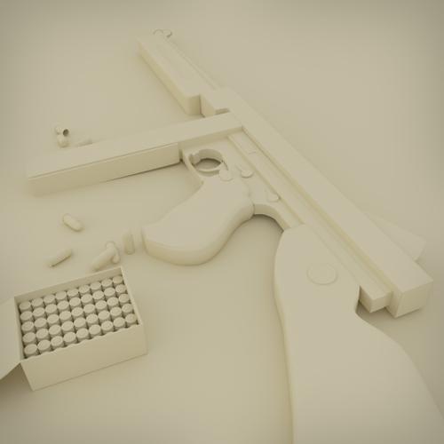 Thompson M1A1 Submachine Gun  preview image