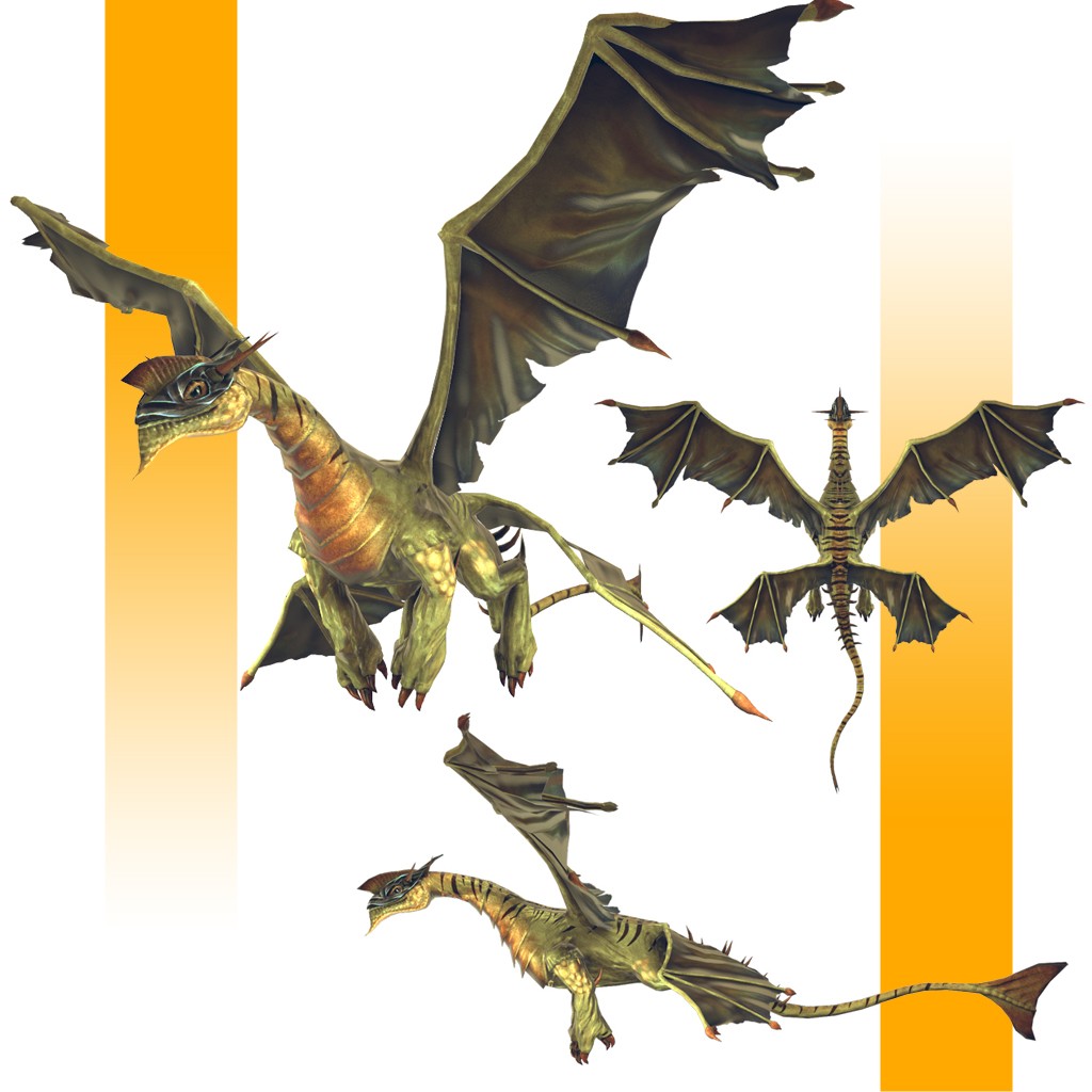 low poly dragon preview image 1