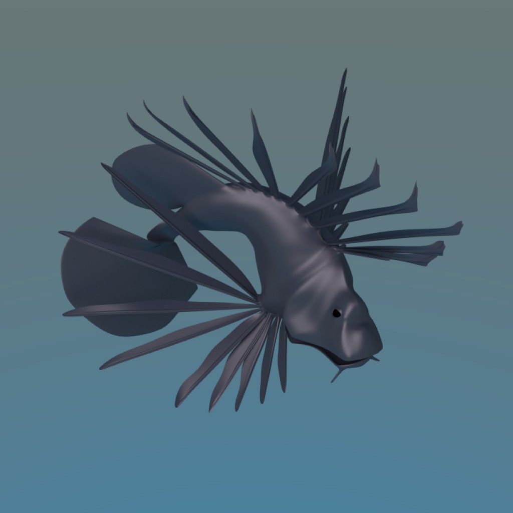 Lion Fish Rig, 620 bones preview image 3