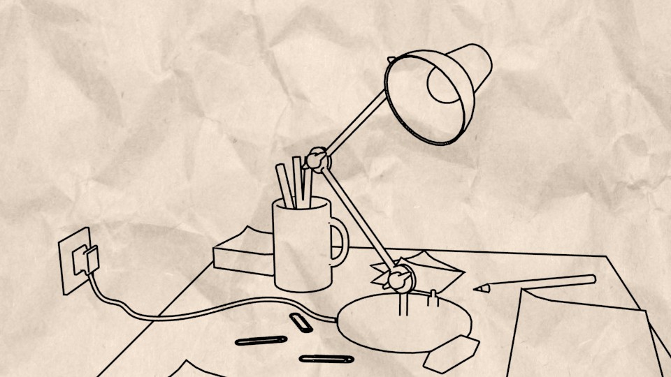 Paper lamp preview image 1