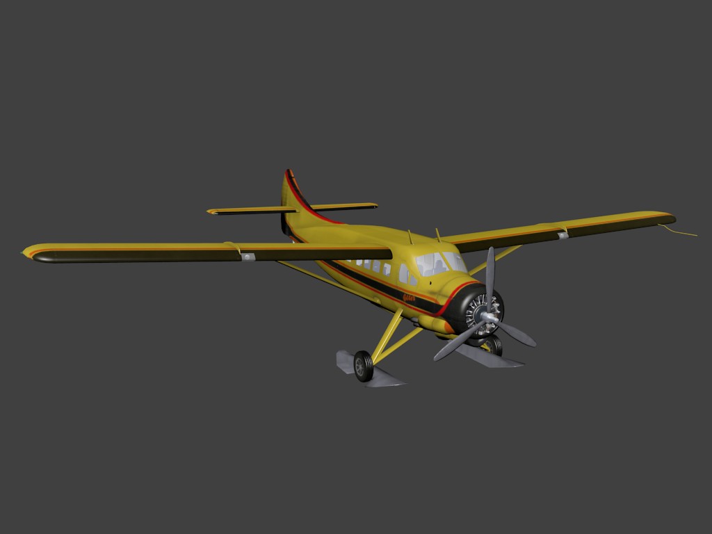 de Havilland Dhc 3 "Otter" (Classic, Skis, Floats, Amphibius) preview image 2