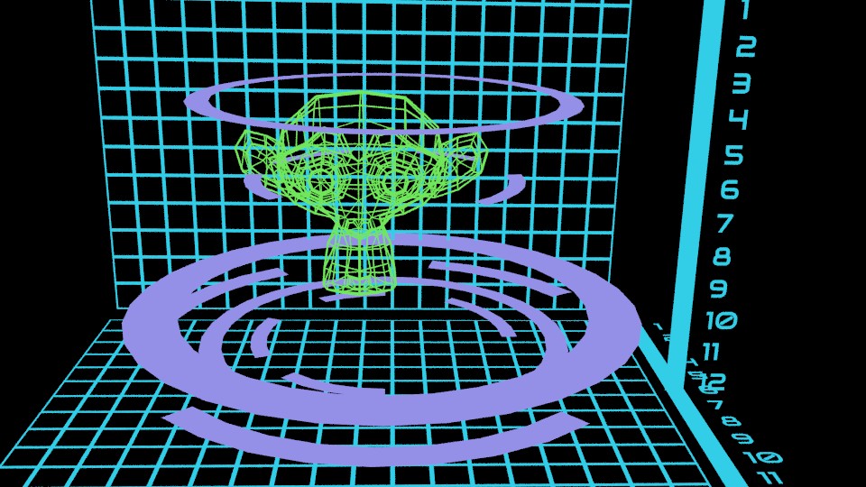 Sci Fi Holographic Scanner, Fully Animated preview image 1