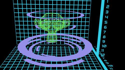 Sci Fi Holographic Scanner, Fully Animated preview image