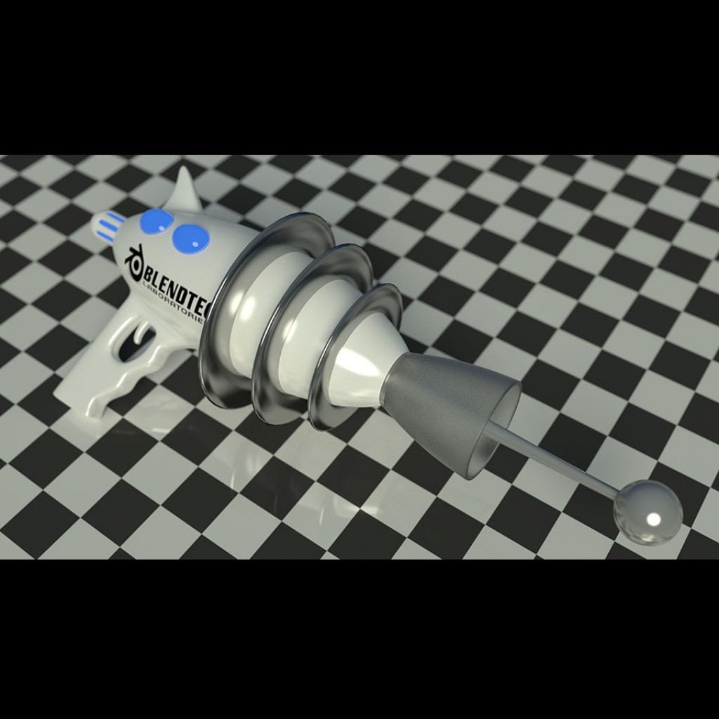 Sci-fi Cartoon Gun preview image 1