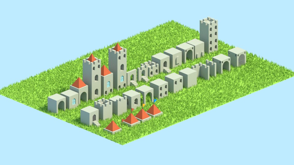 Medieval Castles & Tiles preview image 2