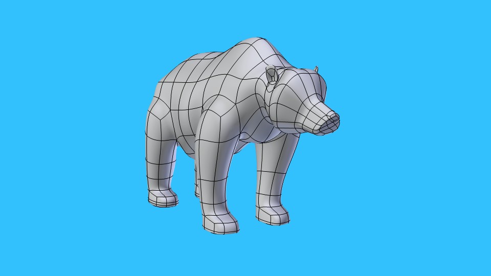 Bear Base Mesh preview image 2