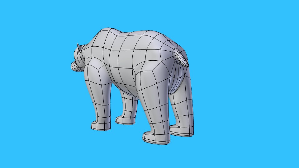 Bear Base Mesh preview image 4