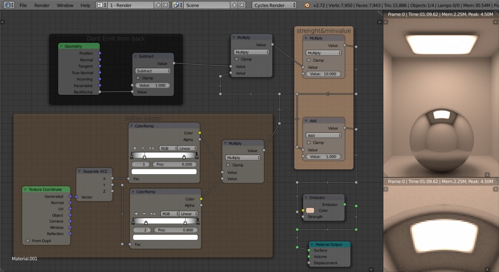 Procedural Softbox MeshLight preview image 2