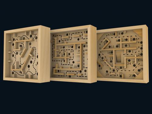 Ball in maze game preview image