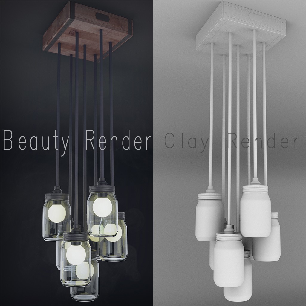 Mason Jar Lamp preview image 2