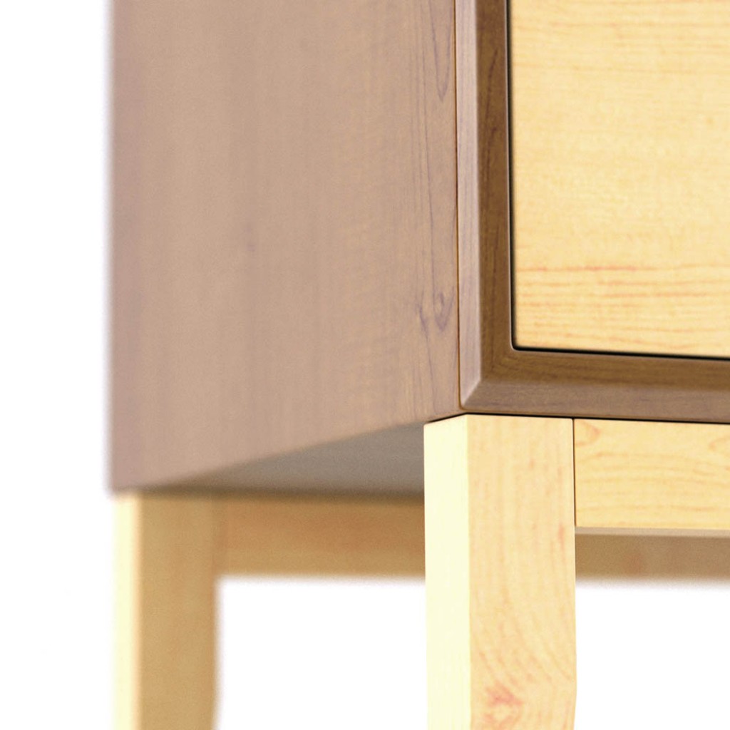 Chocofur Wooden Sideboard preview image 2