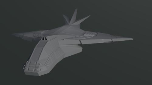 sci fi plane preview image