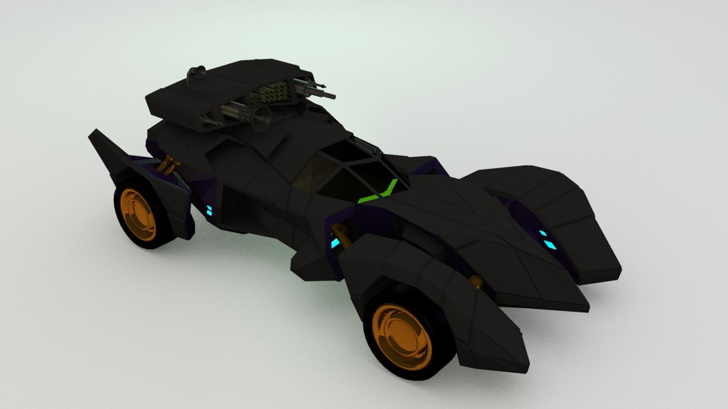 Batmobile Armored ver2.0 preview image 2