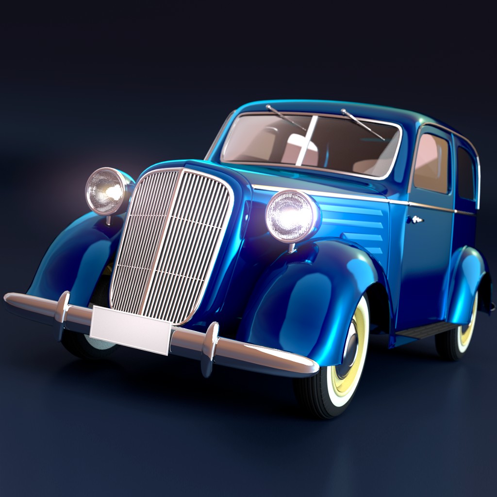 Old vintage car preview image 1