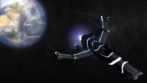 Spaceship with Earth preview image