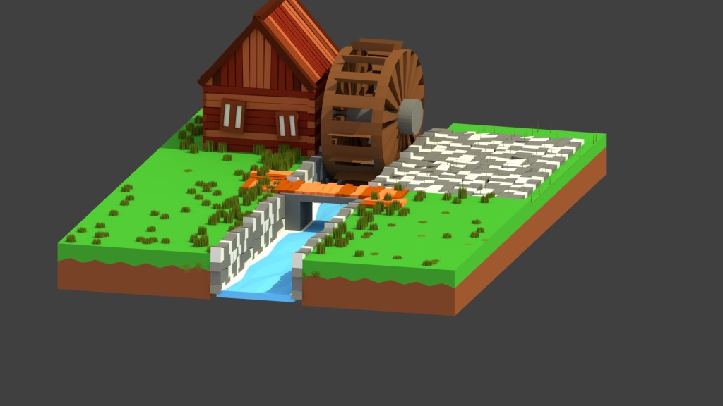 Ortographic Piece of Earth preview image 1