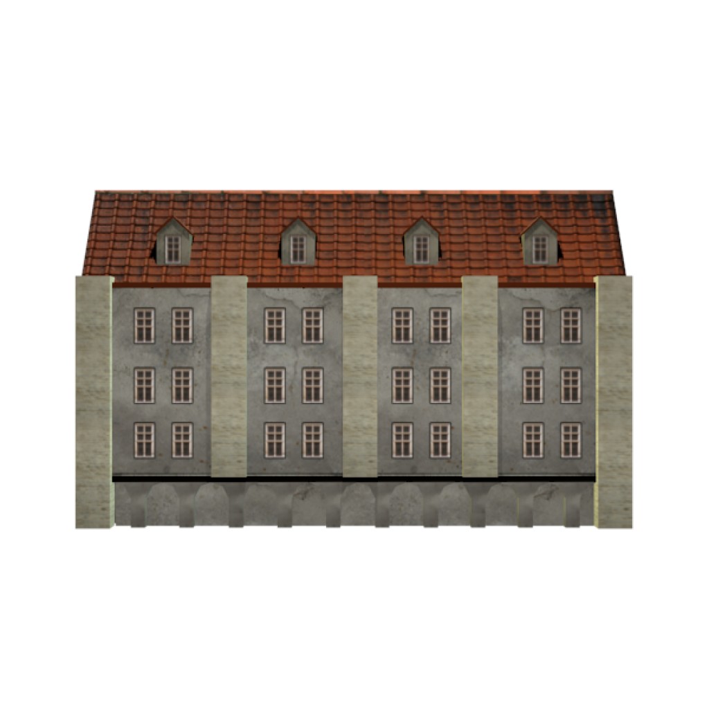 Low Poly Building #5 preview image 3