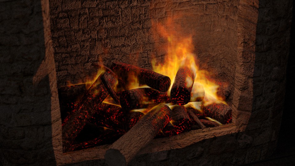 Log cabin with Fireplace preview image 4