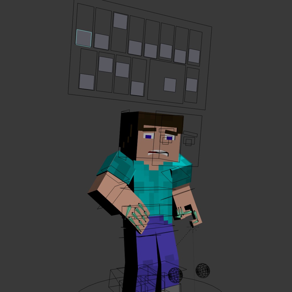 Trainguy Minecraft Player Rig preview image 5