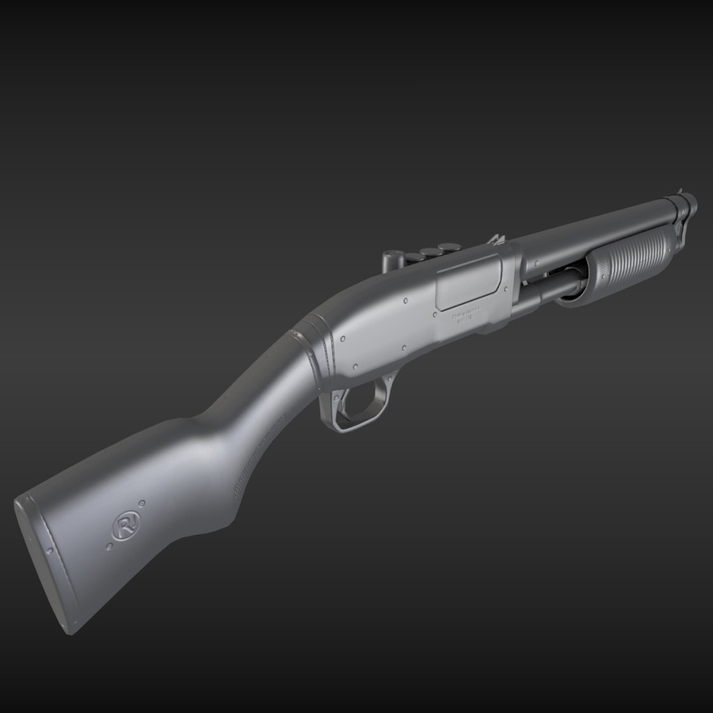 Pump action Shotgun preview image 2