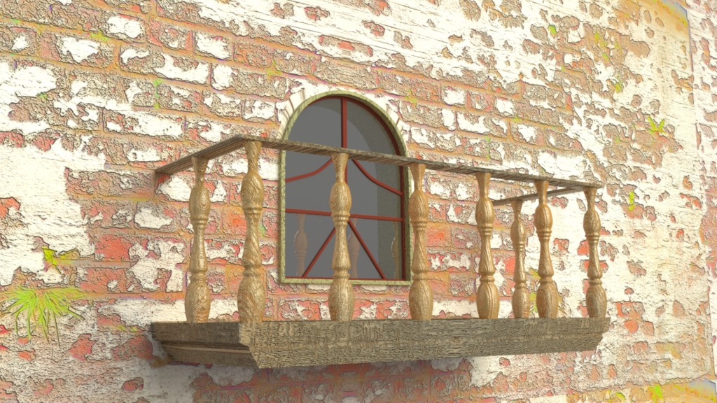 Balcony scene preview image 3