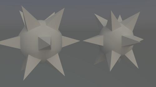 Spiked ball BTD5 dart monkey projectile preview image