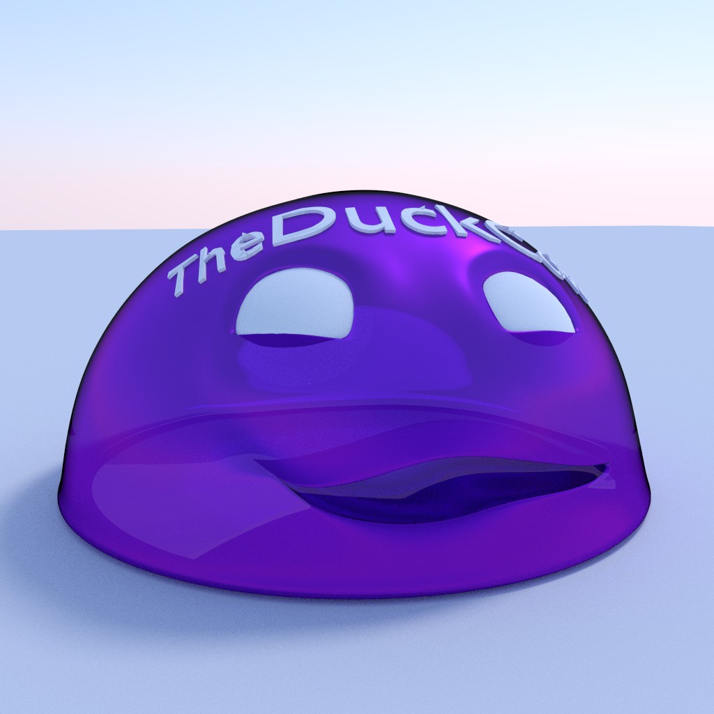 Agario / agar.io 3D model [rigged] preview image 1