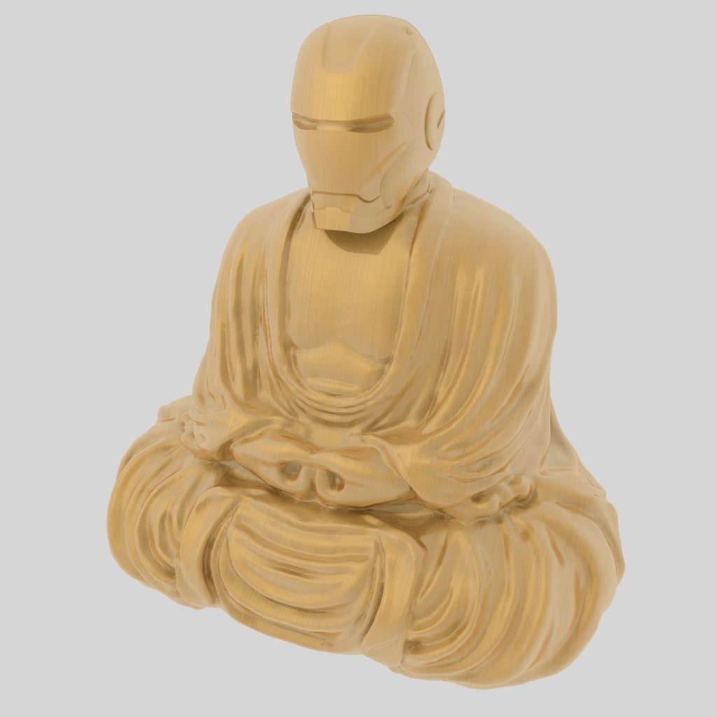 Ironman buddha preview image 2